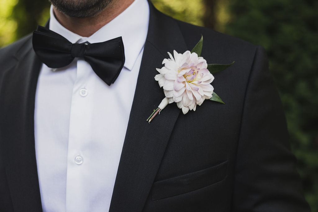 Brian, whose wedding flowers were arranged by Floral Gatherings